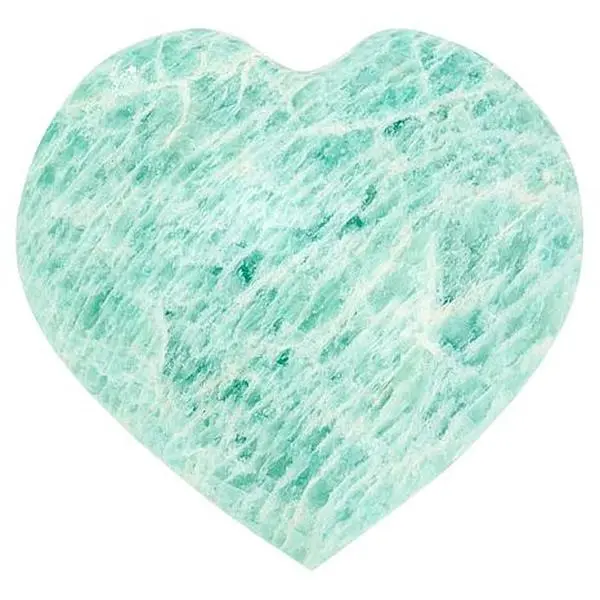 Mine Finds by Jay King Amazonite Heart Specimen Mine Finds by Jay King Amazonite Heart Specimen