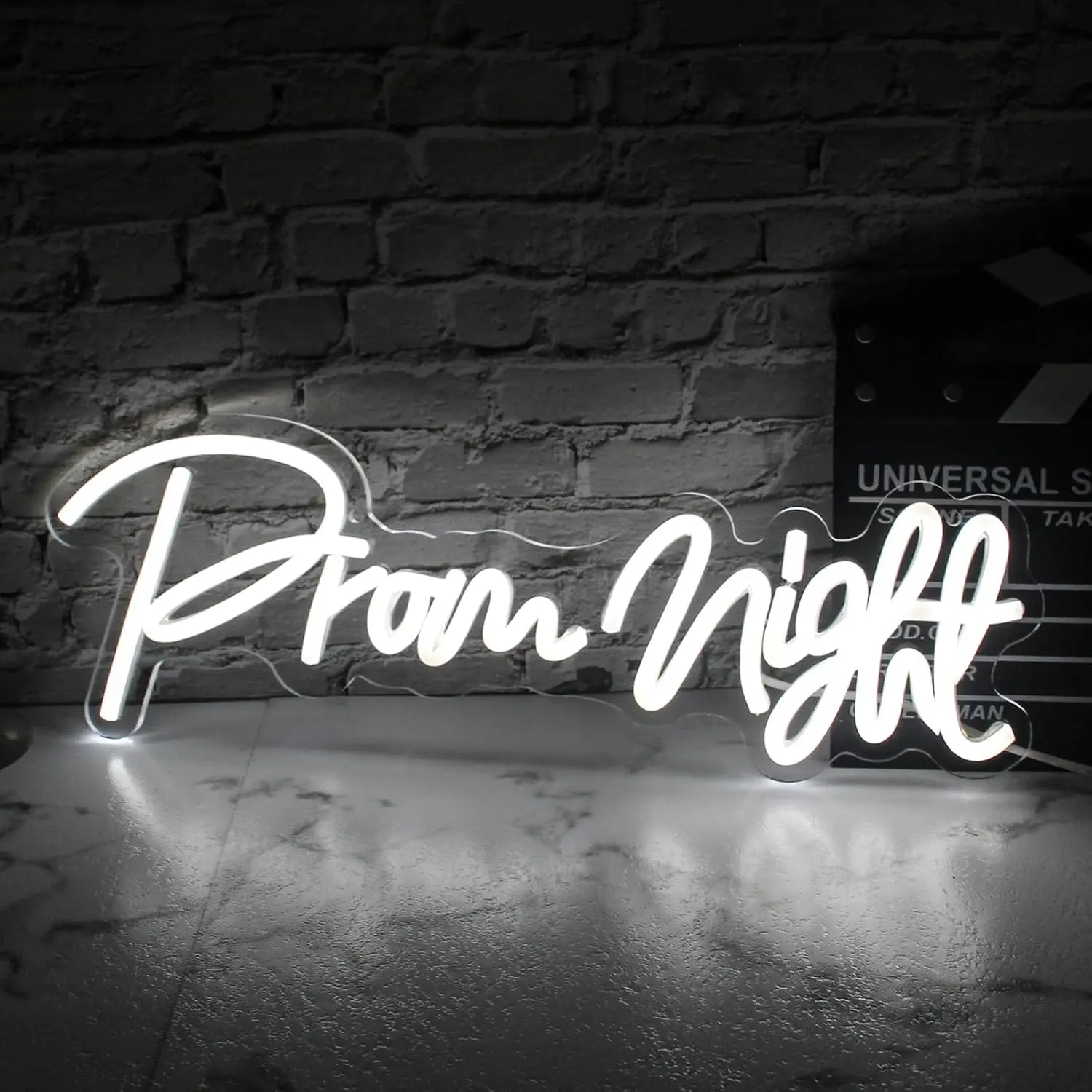 Prom Night Neon Sign Led Prom Party Neon Light Prom Decorations For Party Prom 2026 Decorations Prom Night Backdrop Sign Class Of 2026 Congrats Grad Party Decor Supplies