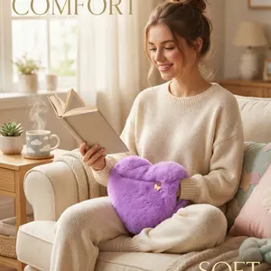 Fuzzy Heart Hand Warmer Review, My Hands Have Never Been This Toasty!, Cozy Winter Accessory, Perfect Gift Idea