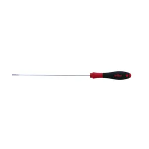 Wiha Tools 30208 SoftFinish Slotted Screwdriver, 3.0 mm x 200 mm