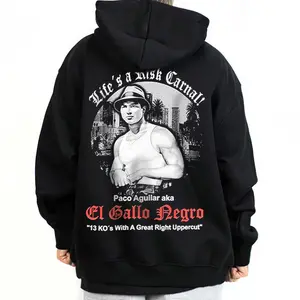 Vatos Locos Unisex Hoodie T-Shirt Sweatshirts Basic Fabric Fit Street Style Chicano Style Mexican Clothings Outfit Outdoor  Oversized