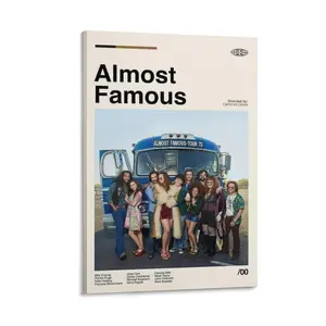Almost Famous Canvas Poster Poster Canvas Wall Art For Bedroom Decor Bar Office Room Decor Gift
