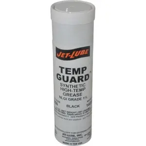 Jet-Lube 14 oz Cartridge Graphite High Temperature Grease Black, High/Low Temperature, 600°F Max Temp, NLGIG 1-1/2, 31850