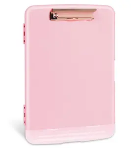 Clipboards with Storage, High Capacity Clip Boards 8.5x11 with Storage, Heavy Duty Nursing Clipboard Folder, Plastic Clipboard with Pen Holder for Women Teachers Work, School & Office Supplies