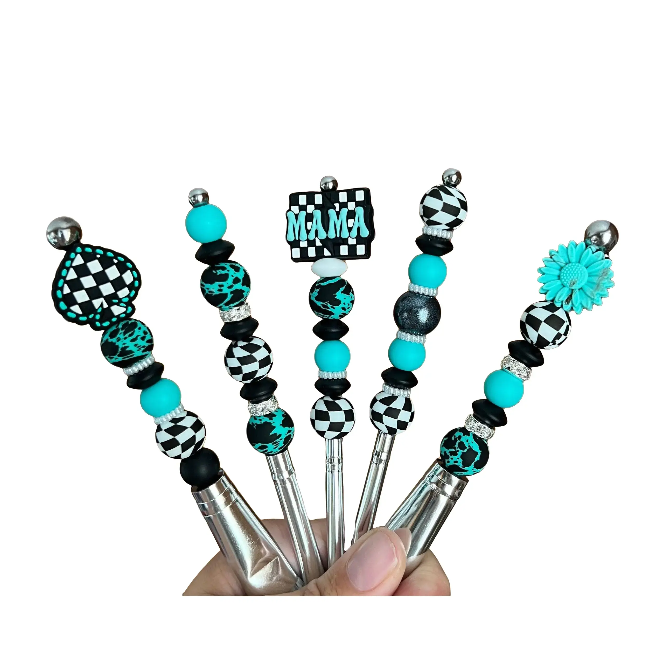 Checkered Mama Makeup Brush Set