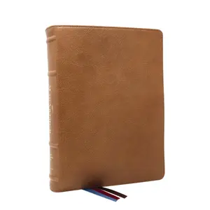 MacArthur Study Bible 2nd Edition: Unleashing God's Truth One Verse at a Time (LSB, Brown Premium Goatskin Leather, Comfort Print) by John F. MacArthur [Leatherbound Book]