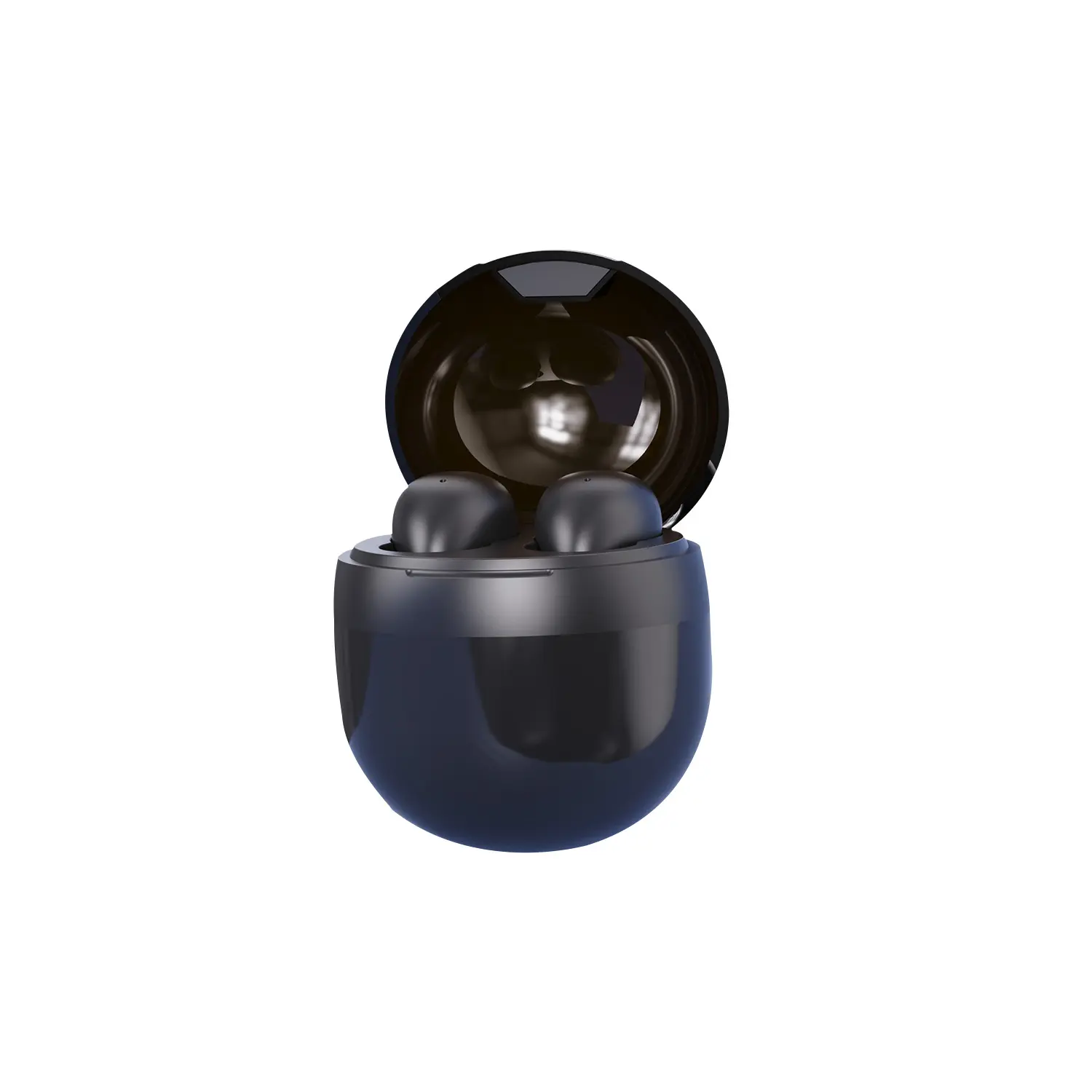 Black in-ear wireless noise-canceling earphones, Bluetooth 5.4, mini sleep earphones, HiFi sound quality, noise-canceling earbuds, space-saving for backpacks, suitable for fitness and travel, portable audio earphones noise cancelling headphones