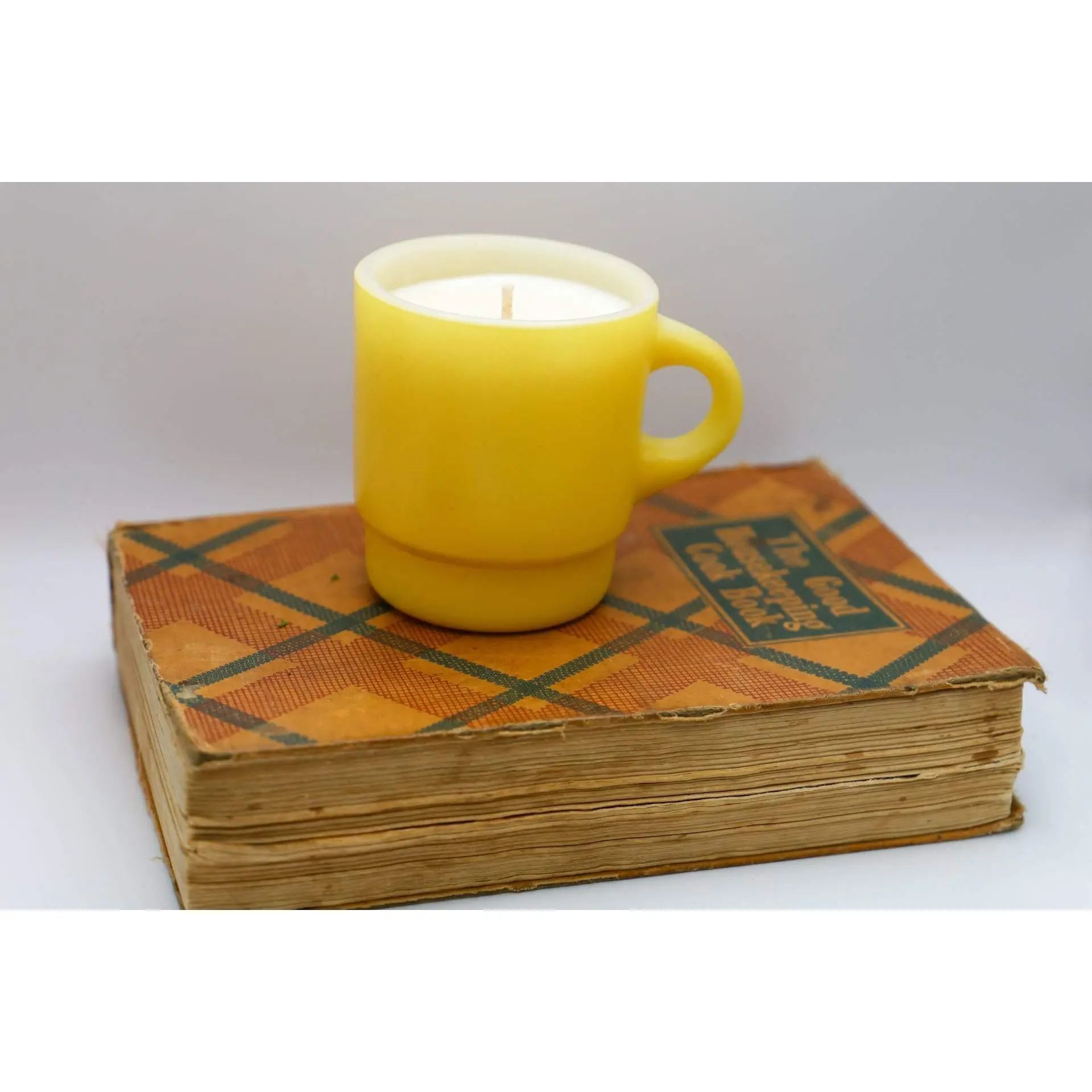Fire King Yellow Stackable Mug