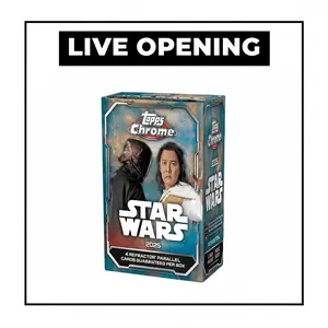 [January Jumpstart: LAST CHANCE!] Star Wars Value Pack Opened Live! 2025 Topps Chrome