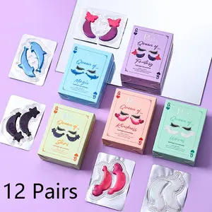 12 Pairs Eye Mask, Under Eye Patches for Puffy Eyes,Valentines Day Gifts,Galentines Day Gifts,Small Gifts for Women, Bridesmaid Gifts,Bulk Gifts,Bachelorette Party Favors