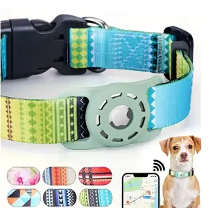 Digital Printing Collar for Apple Airtag - Pets Accessories