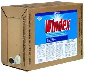 212 MAIN 395-90122 C-Windex Ammonia-D 5gal Bag-In-Box Glass Cleaner, Multi-Surfaces Plastic Cleaner for Spray Bottles (Pet & Fish Aquatic Supplies Cleaning Tool)