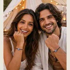 Pulsera del Ojo Turco / Turkey Eye Bracelet for Couples - Stylish Evil Eye Design - Perfect for Everyday Wear