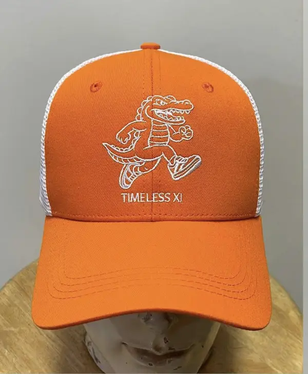 Timeless XI Gator Logo Hat 'Creamsicle Orange'