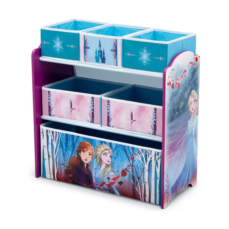 Disney Frozen II 6 Bin Toy Organizer by Delta Children