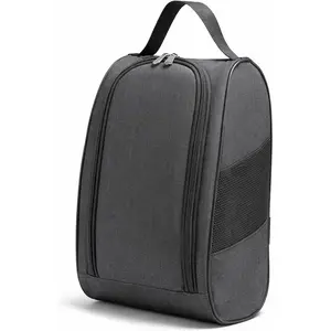 Sports Shoe Carrier Bag – Shoe Organizer for Gym, Soccer, Basketball, Golf & Travel Oxford Fabric Breathable | Portable Zippered Shoe Storage 13 × 9 × 5 in, Dustproof & Lightweight