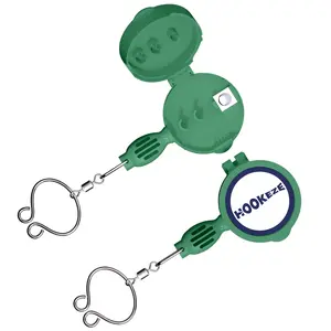 HookEze Fishing Knot Tying Tool (Large) | Pack of 2 | Green