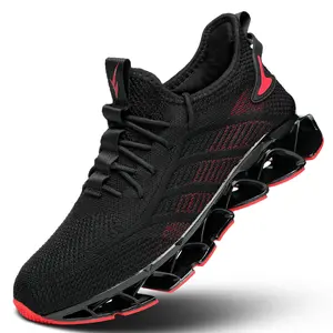 Men's Running Shoes Blade Tennis Walking Fashion Sneakers Breathable NonSlip Gym Sports Work Trainers Closed Runner Training Footwear Athletic Boy Casual