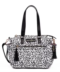 Gemini Mini Convertible Backpack - Leopard Nylon