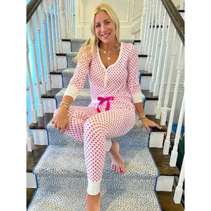 Pink Heart Pajama Set