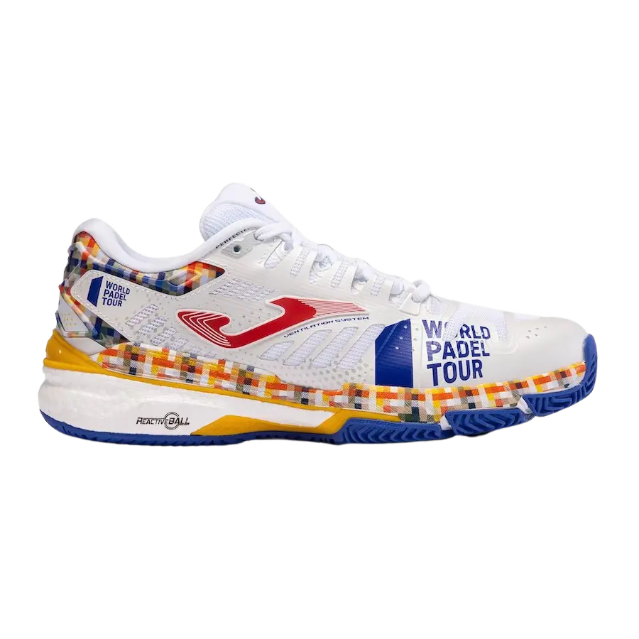 Joma T.SLAM MEN 2352 White Royal WPT Padel Shoe