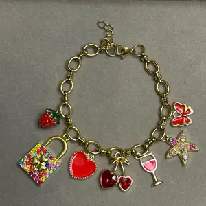 Personalized Charm Necklace/Bracelet with Fun Charms - Create Your Own One-of-a-Kind Piece