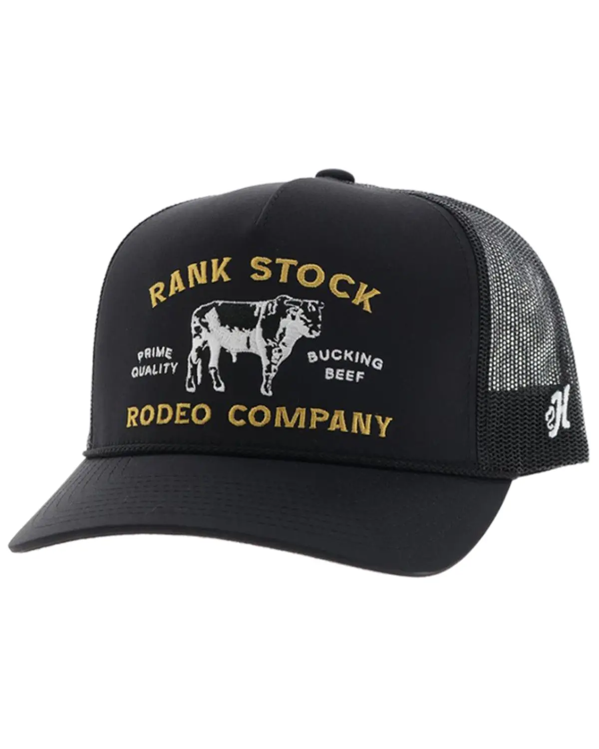 Hooey Men's Men'S Rank Stock Trucker Cap - 2562T-Bk