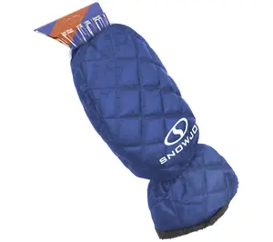 Snow Joe Set of 2 Windshield Ice Scraper Fleece Mitts