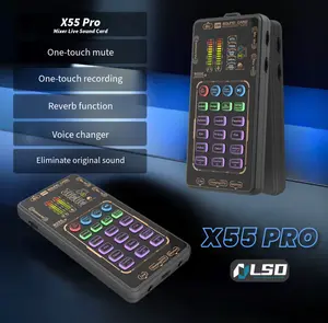 X55 Pro mini sound Pocket Voice Changer | Instant Pro Effects for Gamers & Singers