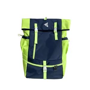 One-size-fits-all Oxford fabric zipper buckle summer backpack in contrasting colors