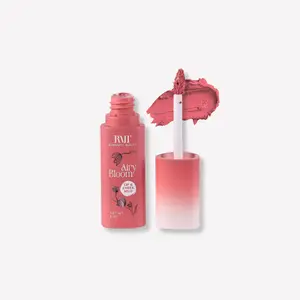 [ROMANTIC BEAUTY] Bloody Velvet Lip & Cheek Mud Vegan - Airy Bloom Reds for Bold/Everyday, Soft Matte & Long-Lasting Blendable 2ml