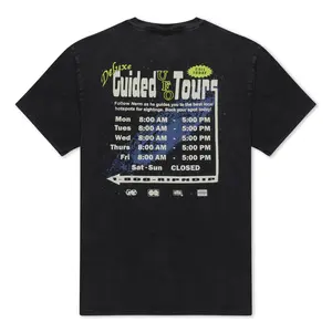 UFO Tours Tee (Black Vintage Wash)