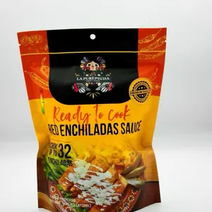 La Purepecha Red Enchilada Sauce - Ready to Cook - 2 x 8oz Pouches for Authentic Mexican Flavor - Perfect for Enchiladas & More - Family-Owned & Quick Meal Prep