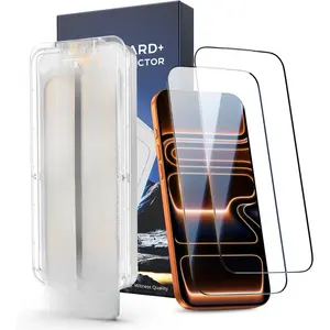 3rd Gen Upgraded for iPhone 17 Pro Max Screen Protector 6.9 Inch,HD Clear,Shatterproof Tempered Film,Auto Dust-Elimination,Bubble Free,Easy Installation,2 Pack