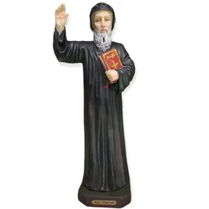 San Charbel 16" inches Tall Santo Estatua St Saint Charbel Brand New  Religious Decor Ornaments Lebanon