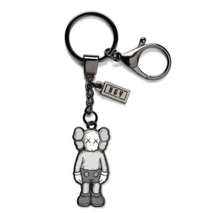 KAWS NGV Gray Companion Keychain Authentic Limited Brand New