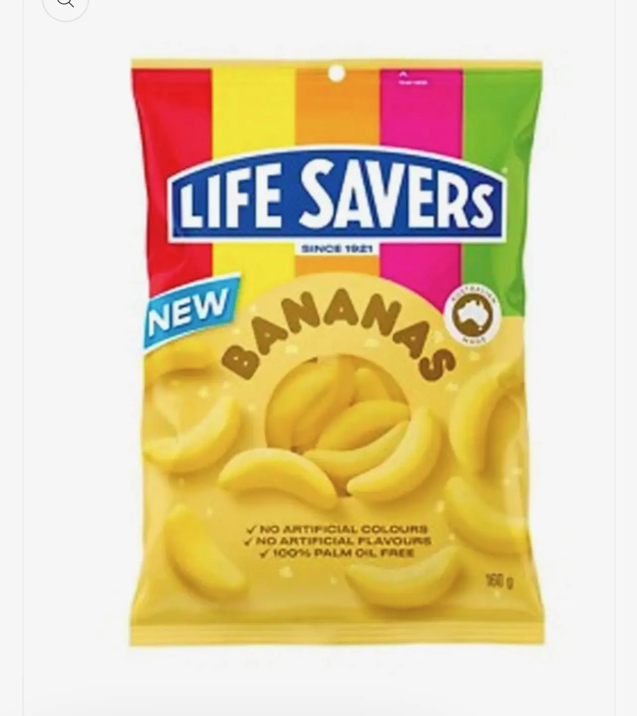 Life Savers Banana-Flavored Candy Snacks Life Savers Banana-Flavored Candy Snacks