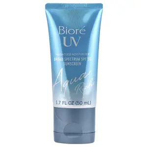 Biore UV Aqua Rich, Weightless Moisturizer, SPF 50 , 1.7 fl oz (50 ml) Biore UV Aqua Rich, Weightless Moisturizer, SPF 50 , 1.7 fl oz (50 ml)