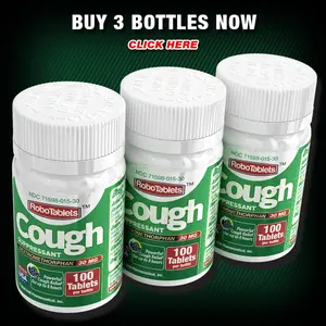 Robocough - RoboTablets - 3 bottles - Weight: 4.00 Ounces