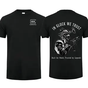 In Glock We Trust T-Shirt |     Built for Power, Trusted by Legends |     Tactical Unisex Cotton Tee