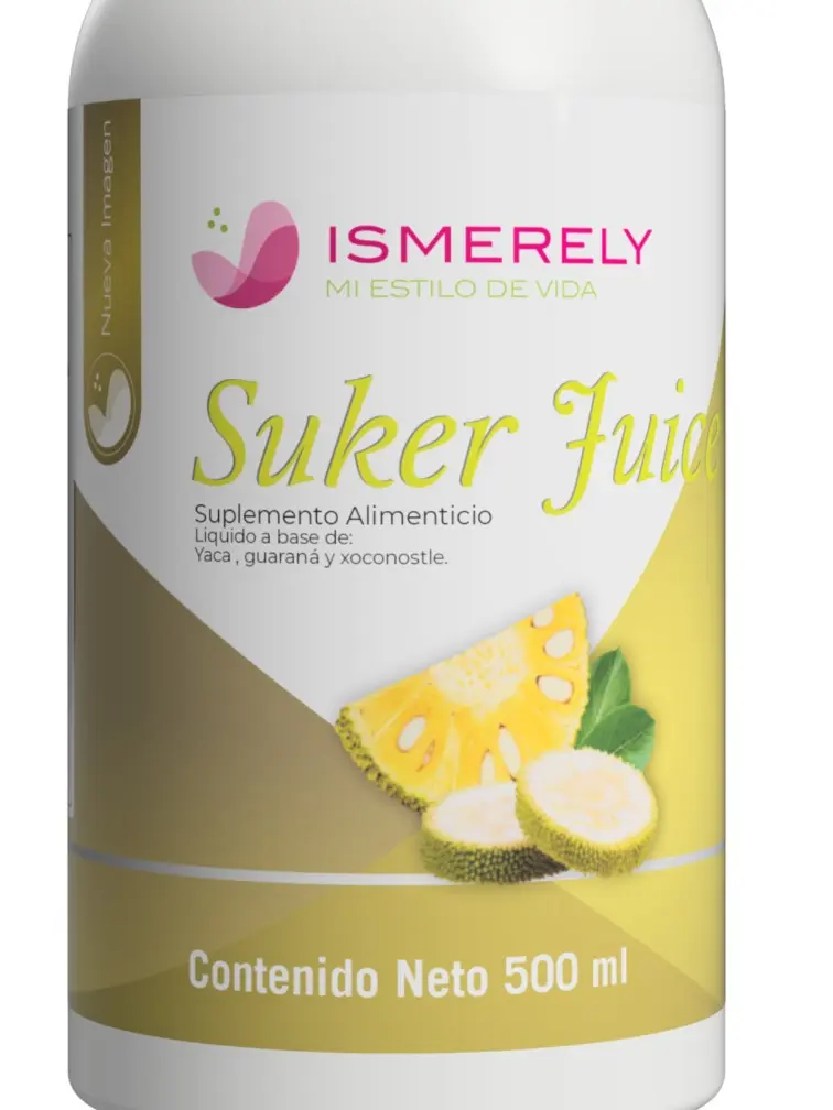 ISMERELY Suker Juice 500 ML Liquid Supplement with Yucca Guarana & Jojoba US Attribute My Lifestyle of Life 500ml Bottle