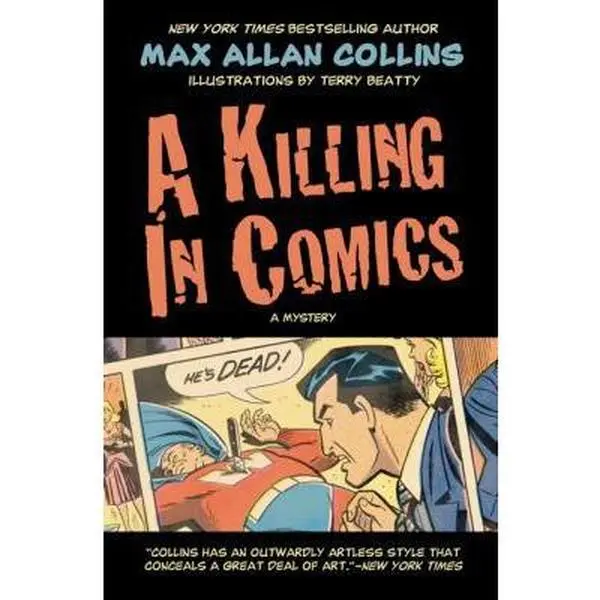 USED Book - A Killing in Comics (A Jack Starr Mystery) by Max Allan Collins (Paperback) - english