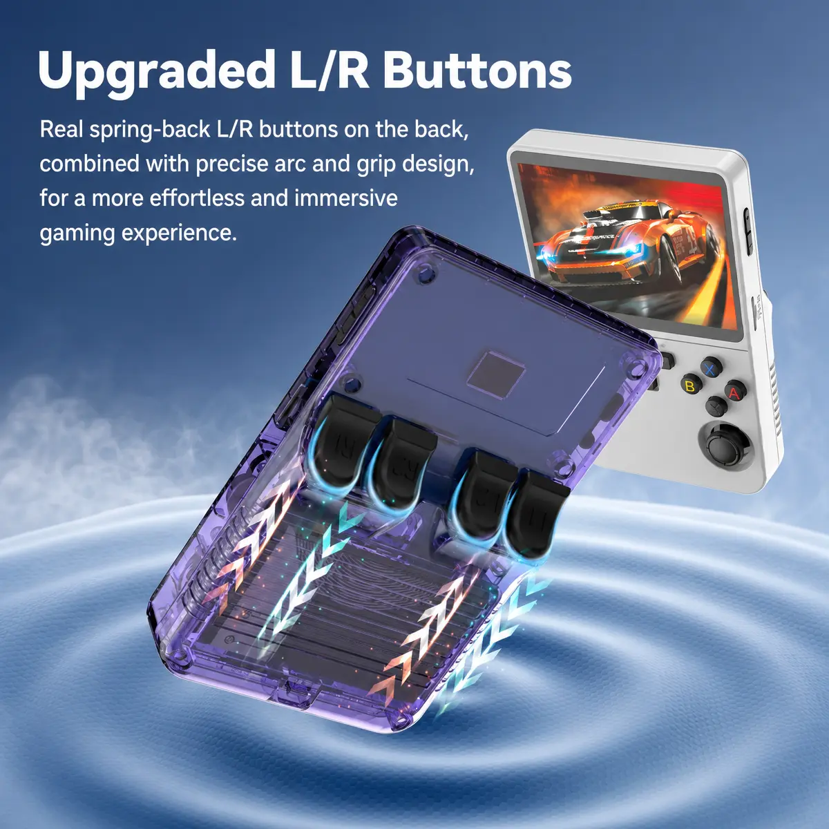 R36S Retro Handheld Game Console, 3.5" IPS Screen Portable Gaming Device with 3000mAh Battery, Classic Retro Gaming Gift for Kids & Adults