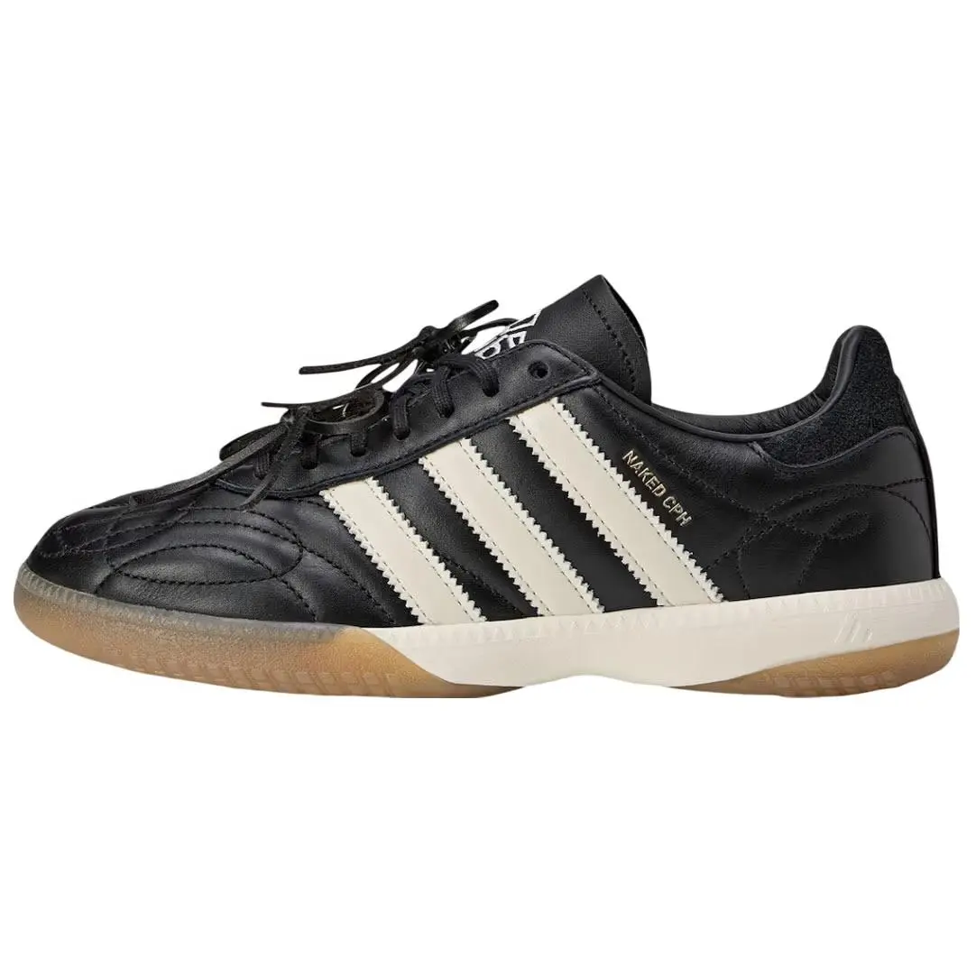 Adidas Samba MN Sneakers by Naked x Maha: Unisex Low-Top Comfortable Durable Casual Shoes Trending Shoes, House White Official Shoes to Get / Maison Mihara