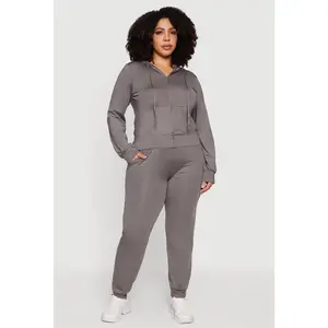 Plus Size Drawstring Joggers