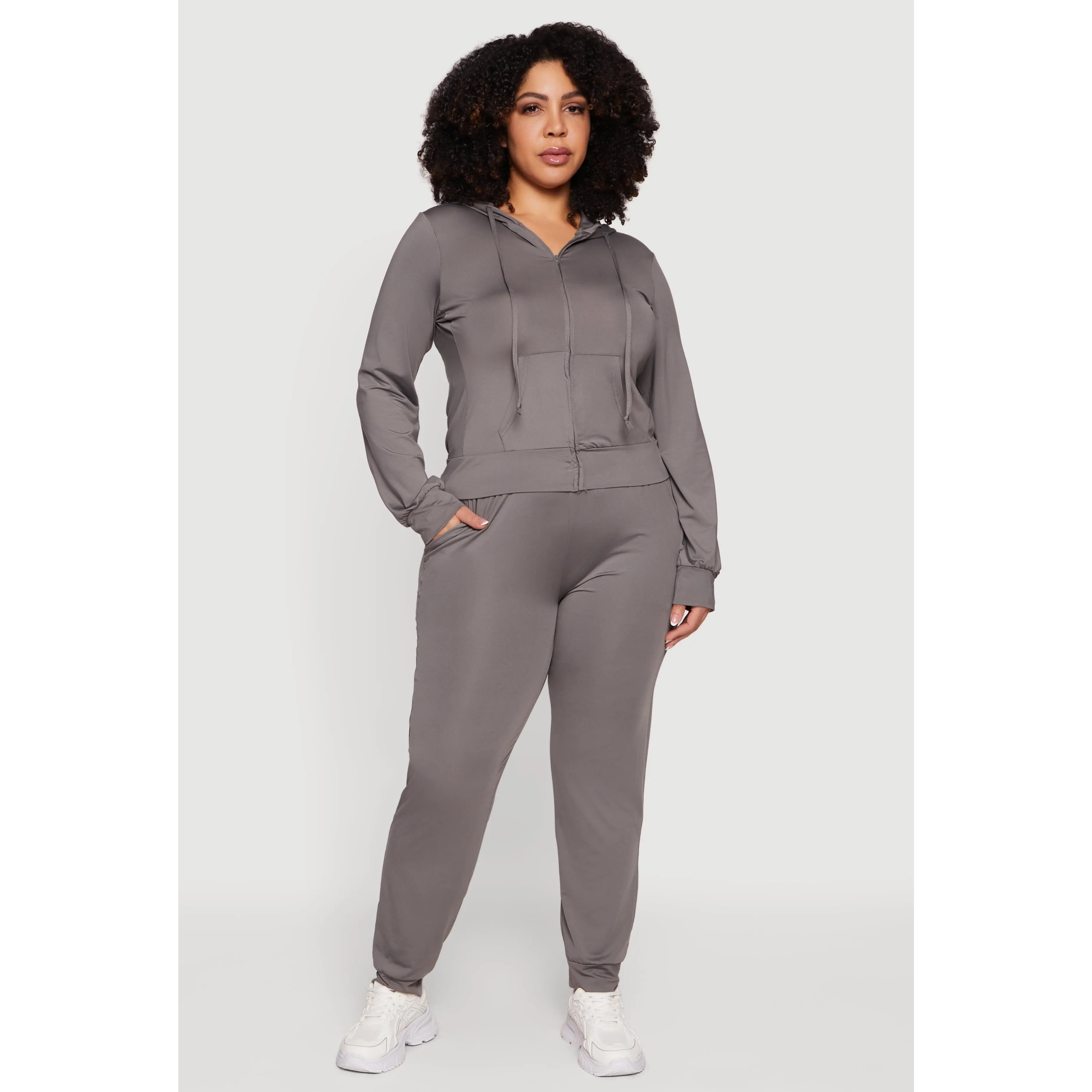 Plus Size Drawstring Joggers
