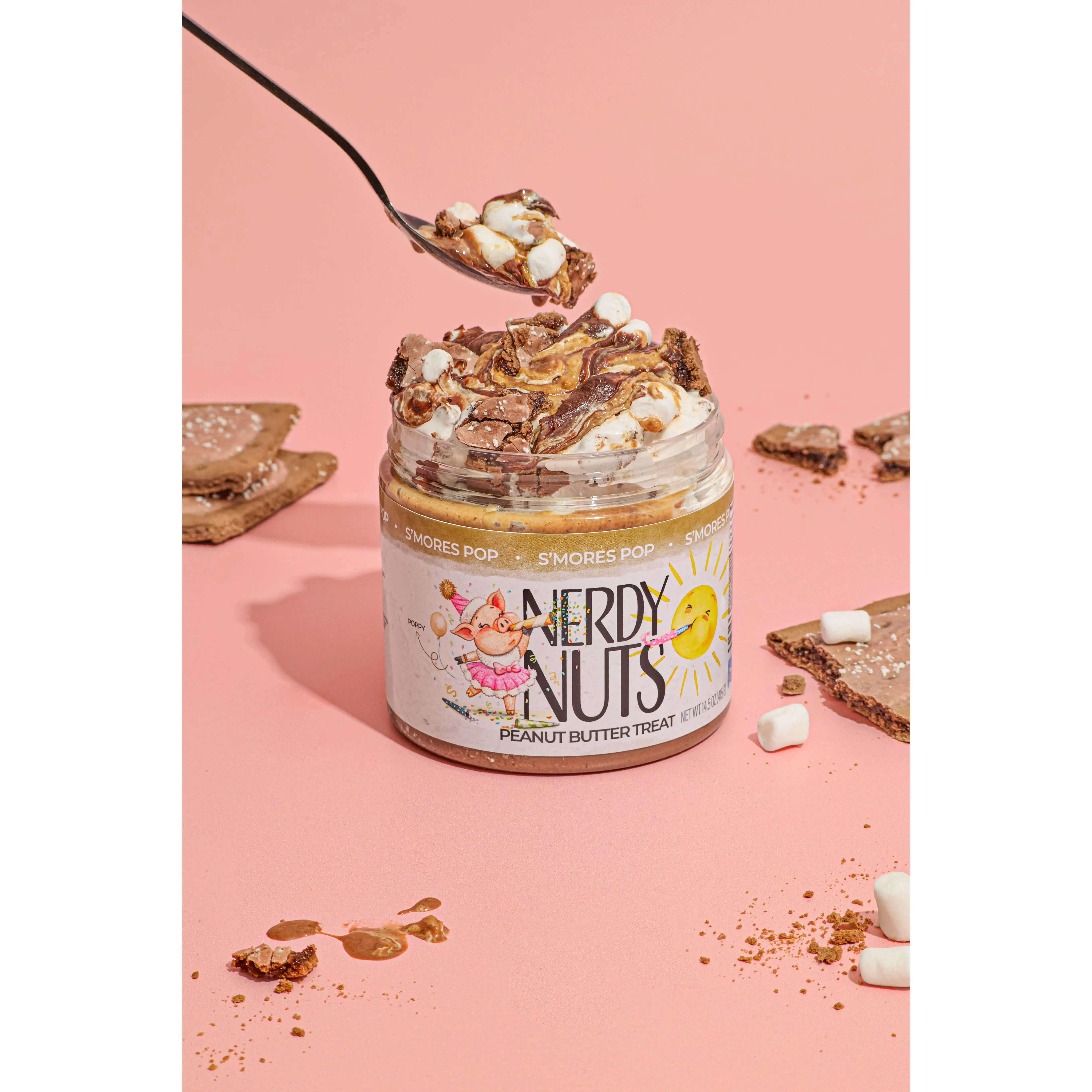 S'mores Pop Peanut Butter Treat