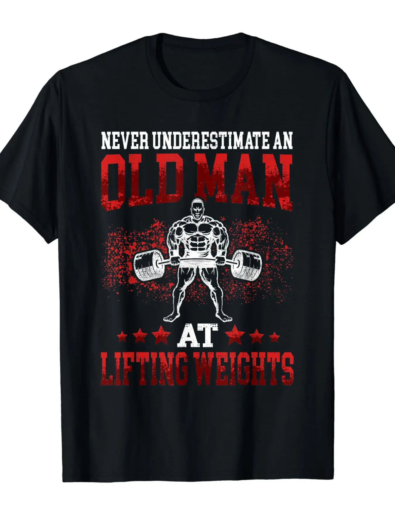 1pc Men'S Crew Neck T-Shirt _ _Never Underestimate unisex soft cotton short sleeve t shirt, vintage graphic casual tee for men women teens, perfect birthday holiday gift for camping travel gym daily street  wear