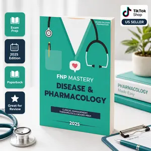 FNP Mastery Disease & Pharmacology Review 2025 Paperback – Family Nurse Practitioner Study Guide, Clinical Management & Board Prep Book