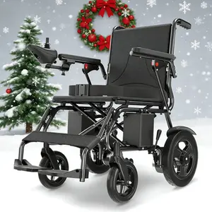 500W Dual Motor All-Terrain Power Chair - 15+ Mile Range, 300LB Cap. Watch it glide indoors & out! #ChristmasGifts #MobilityFreedom